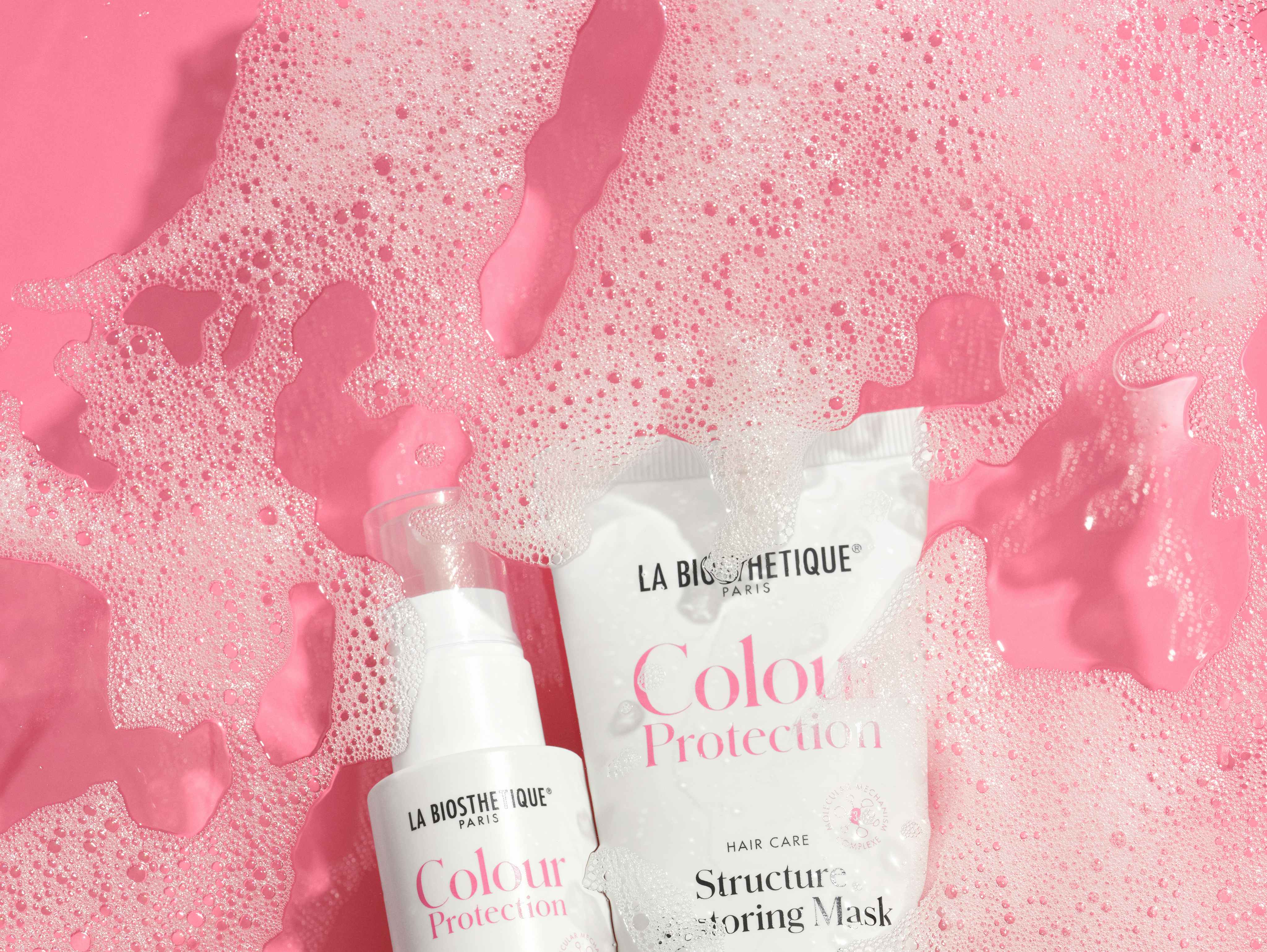 Colour protection hair products