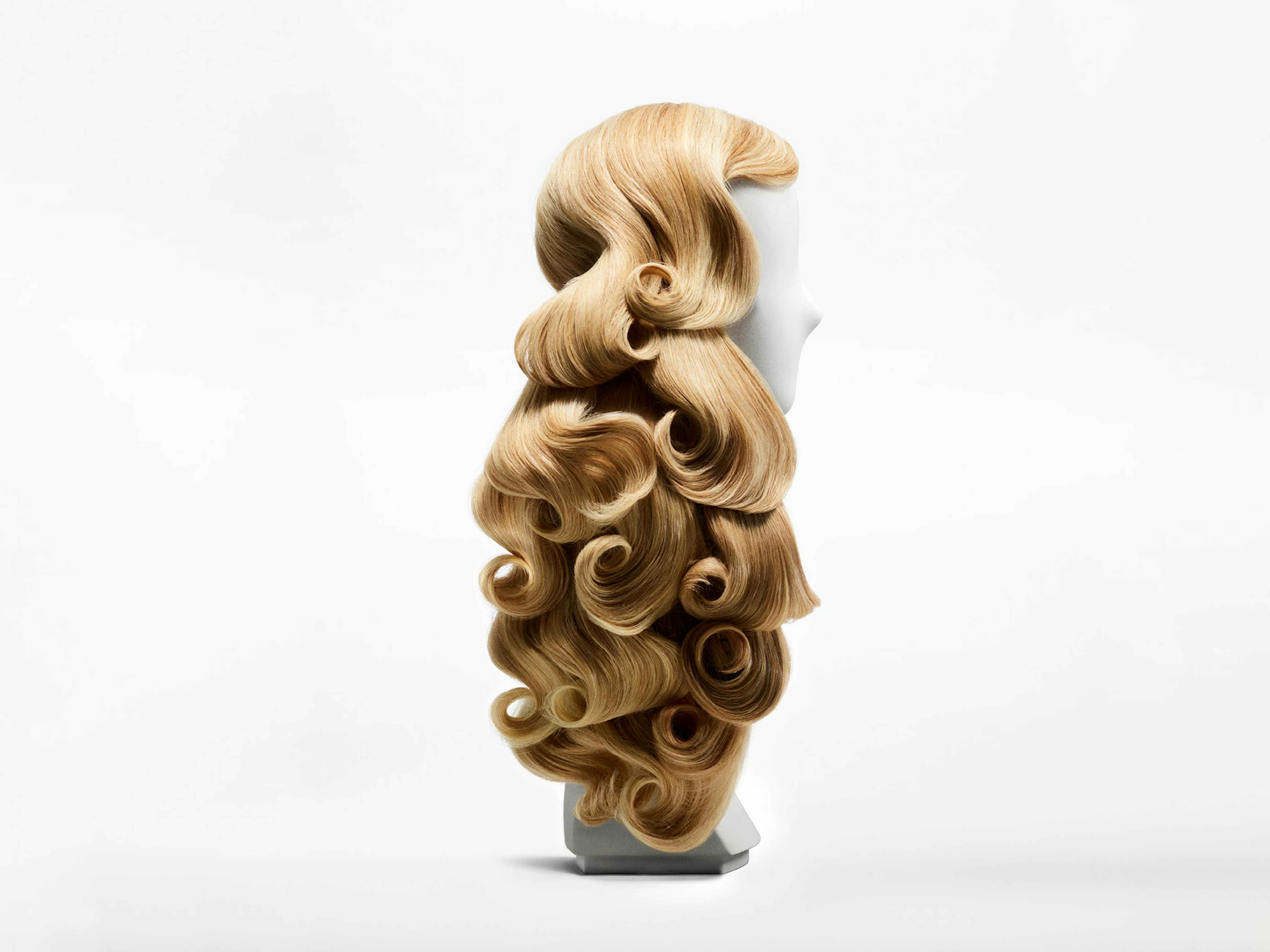 Vibrant hair colour styling