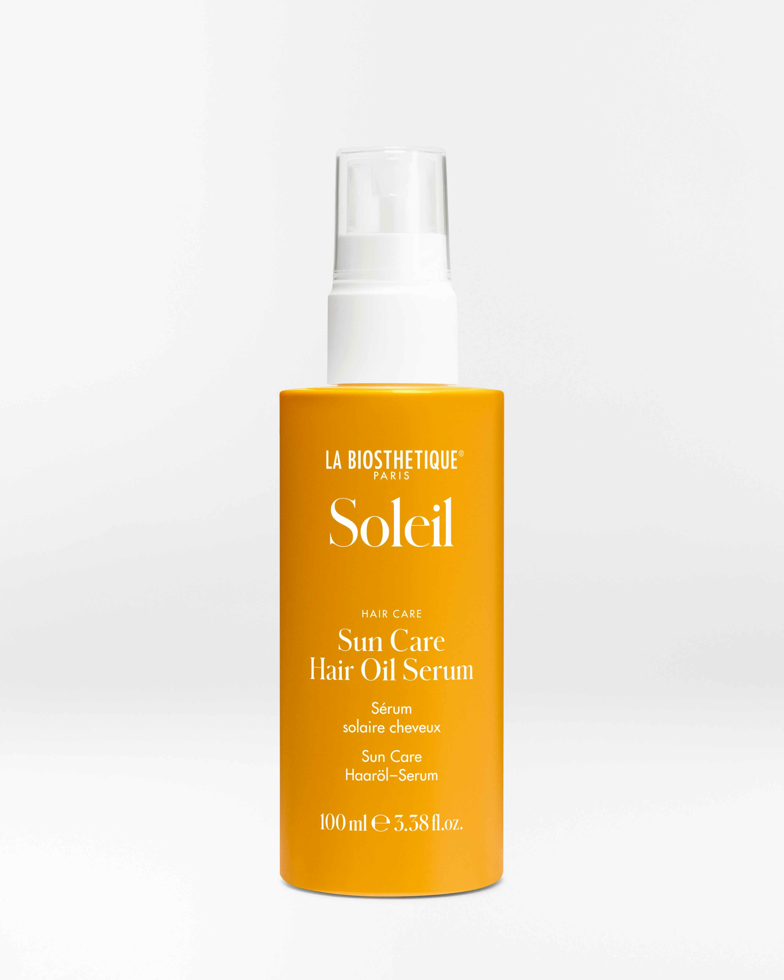 Sun Care Hair Oil Serum bottle